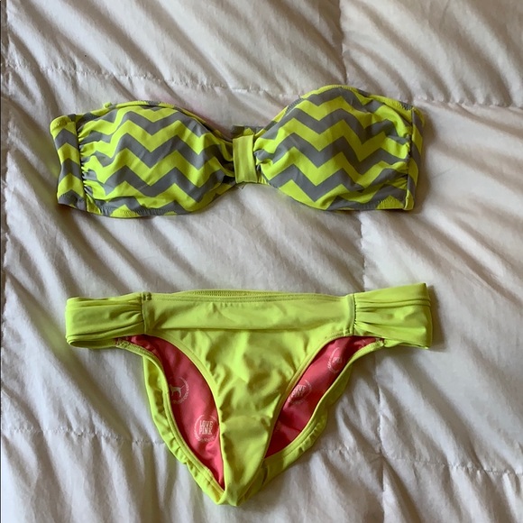 Pink by Victoria Secret Strapless Bikini - Picture 3 of 3